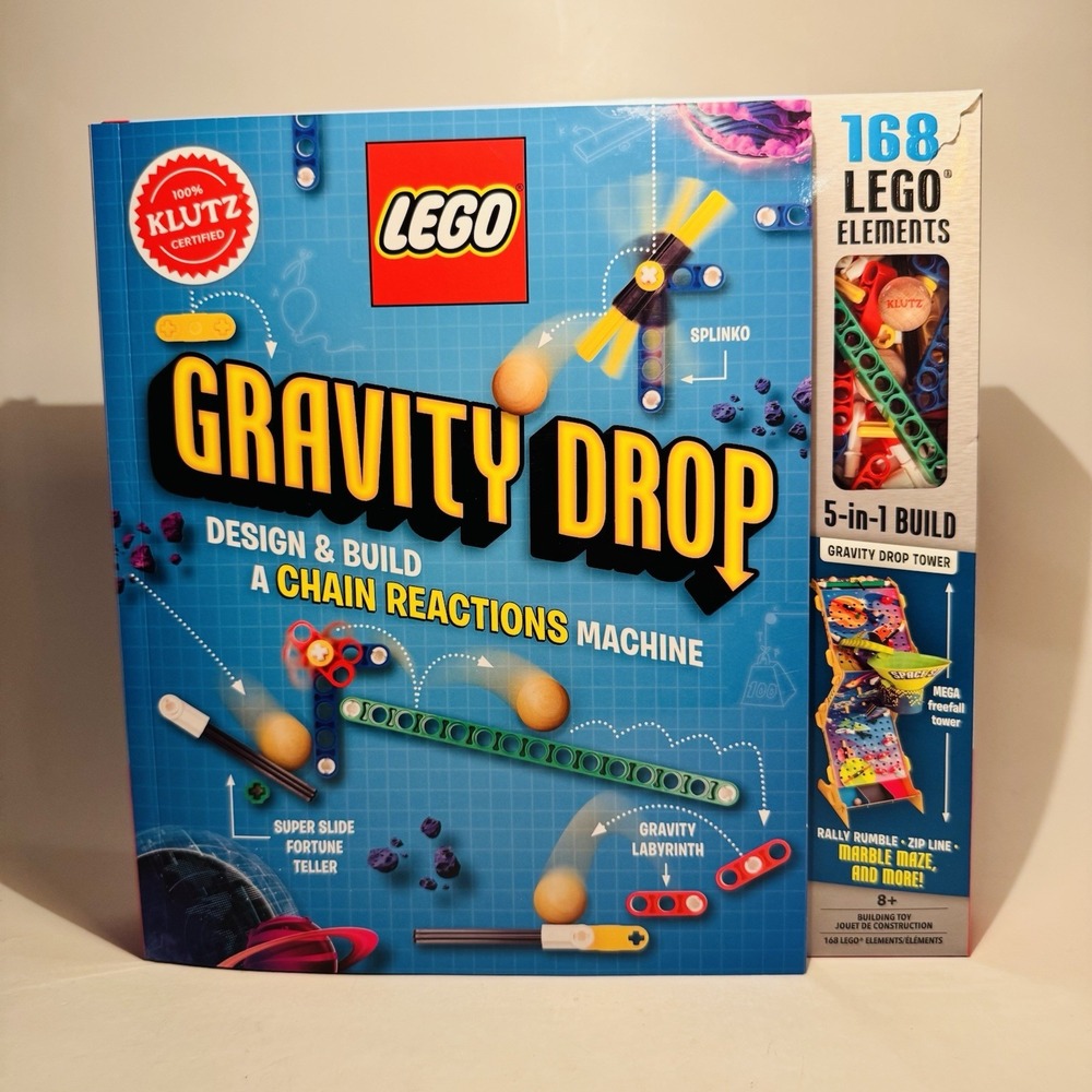 New LEGO Chain Reactions 2: Gravity Drop by Editors of Klutz